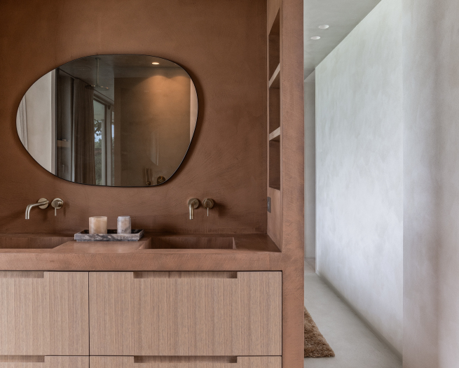 badkamer betonlook